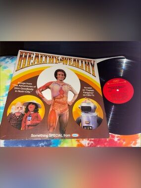 Healthy & Wealthy Vinyl Record - Brown Cover with Red Label